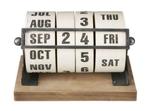 Pronto - Houten kalender Nimar naturel, Diversen, Kalenders, Ophalen, Maandkalender, Zo goed als nieuw