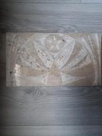 Plaquette kunstwerk travertin natuursteen, Antiek en Kunst, Curiosa en Brocante, Ophalen of Verzenden