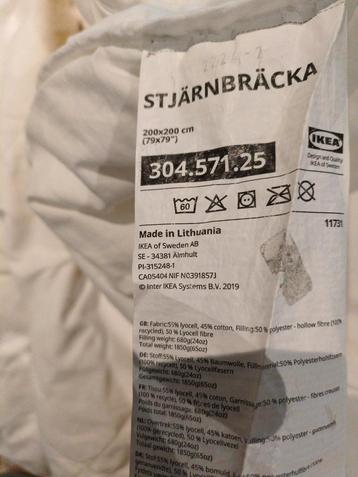 IKEA STJÄRNBRÄCKA Dekbed 200x200 beschikbaar voor biedingen