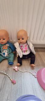 Baby born poppen 2x, Ophalen of Verzenden