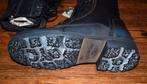 YELLOW CAB - leren charger biker boots black - maat 36, Kleding | Dames, Schoenen, Zwart, Lage of Enkellaarzen, Nieuw, Ophalen of Verzenden