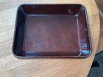 Vintage. Een Franse  Terracotta Ovenschaal, Ophalen of Verzenden, Zo goed als nieuw, Overige materialen, Overige typen