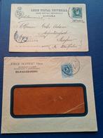 12 oude poststukken enveloppen postzegels Spanje, Postzegels en Munten, Brieven en Enveloppen | Buitenland, Verzenden, Envelop