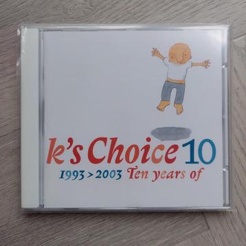 K's Choice / 10 (1993 > 2003, Ten Years Of) beschikbaar voor biedingen