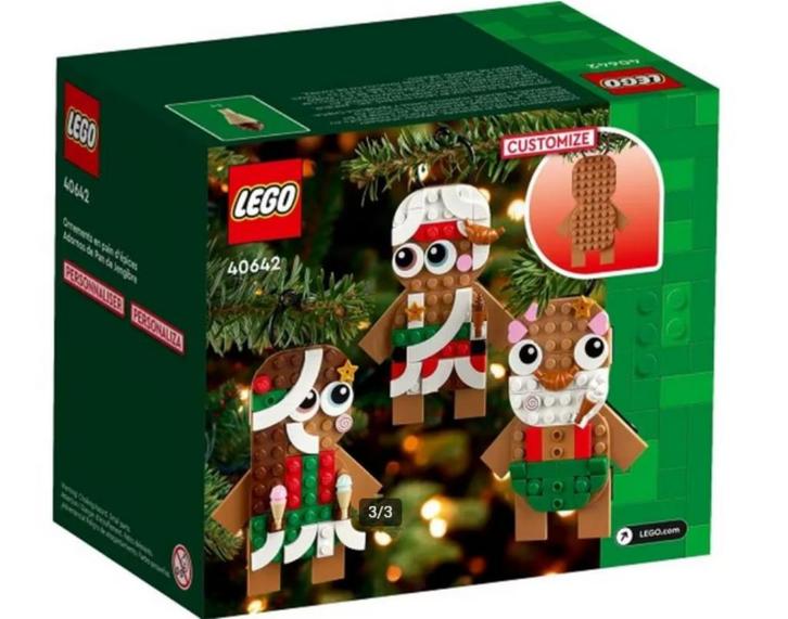 Lego 40642 Peperkoekversieringen kersthangers nieuw, Kinderen en Baby's, Speelgoed | Duplo en Lego, Nieuw, Lego, Complete set