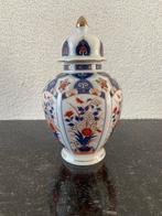 Vintage Chinees Porseleinen Vaas met Deksel, Ophalen of Verzenden