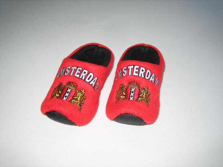 superleuke Amsterdamse slofjes maat 16-19 ZGAN, Kinderen en Baby's, Kinderkleding | Schoenen en Sokken, Zo goed als nieuw, Overige typen