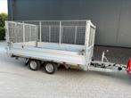 Twintrailer TT35-35 3500kg met loofrekken., Ophalen, Gebruikt