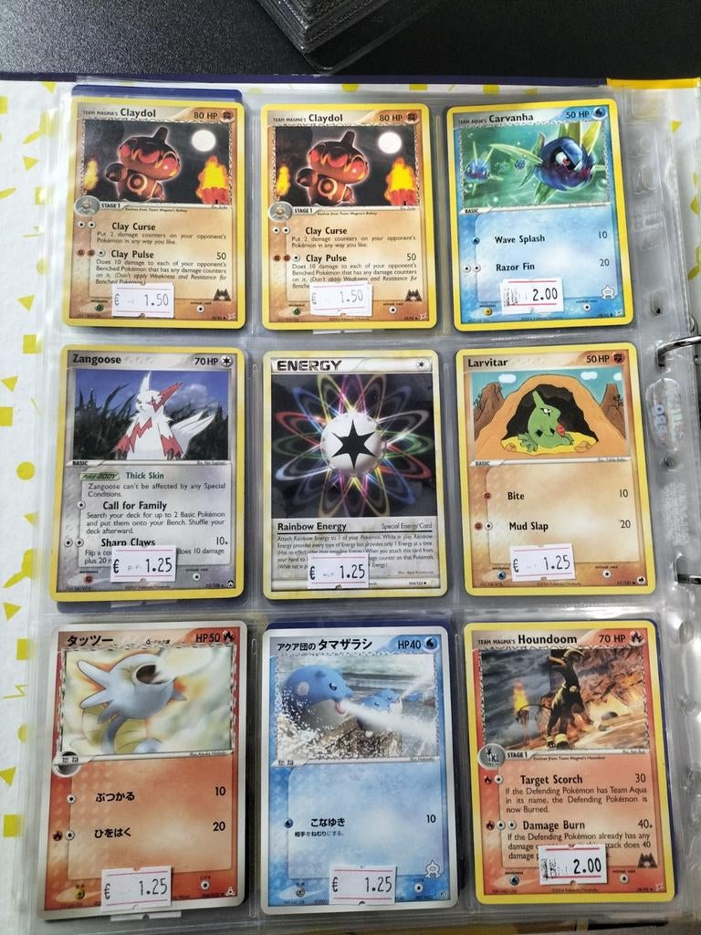 Delta Species & Team Magma Aqua Pokemon Kaarten, Ophalen of Verzenden, Zo goed als nieuw, Losse kaart, Foil