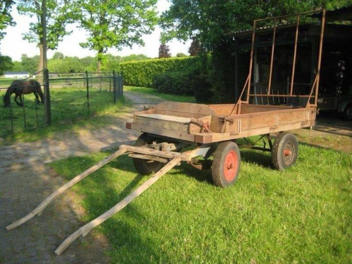Hooi kar, Doe-het-zelf en Verbouw, Transportwagens, Gebruikt, Transportkar, 100 liter of meer, Ophalen