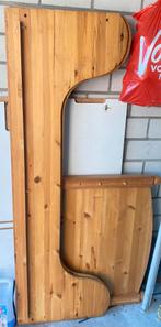 houten bed, Ophalen, 180 cm of meer, 85 tot 100 cm