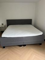 Boxspring swiss sense, Ophalen, Zo goed als nieuw, Tweepersoons, Grijs