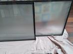 Te koop 2 zijdeglasramen, Ophalen, Minder dan 50 cm, Metaal of Aluminium, Zo goed als nieuw