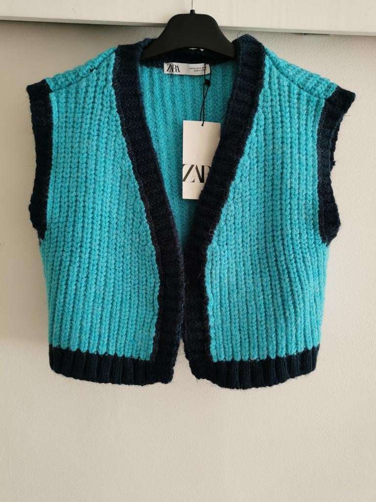 ZARA tricot gilet mt. M, Kleding | Dames, Truien en Vesten, Maat 38/40 (M), Zara, Nieuw, Verzenden
