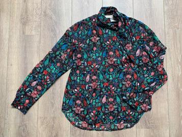 Essentiel Antwerp blouse met applicatie zwart rood 38/M beschikbaar voor biedingen