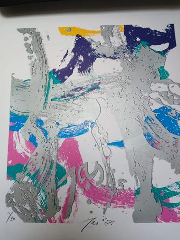 J.A. Smit Zeefdruk '85 - 80x60cm beschikbaar voor biedingen