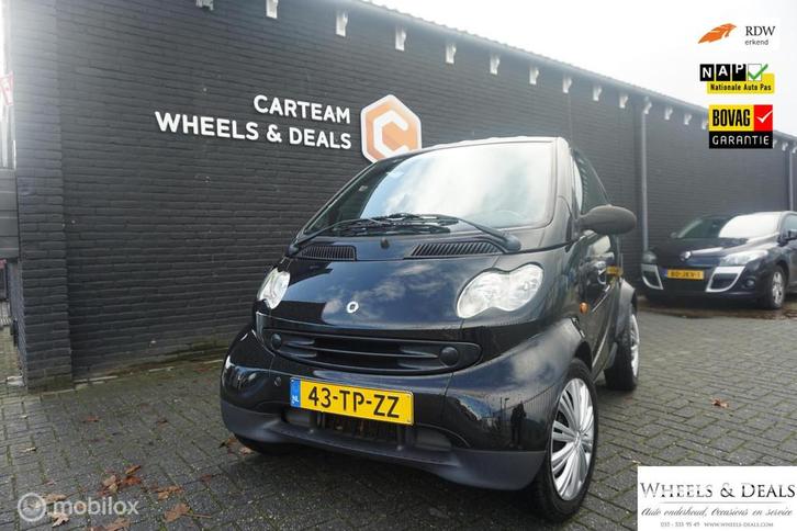 Smart fortwo coupé 0.7 pure 37 (SEMI AUTOMAAT), Auto's, Smart, Bedrijf, Te koop, ForTwo, ABS, Airbags, Alarm, Centrale vergrendeling