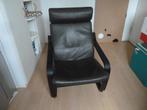 ikea poang stoel, Huis en Inrichting, Fauteuils, Ophalen, Zo goed als nieuw, 50 tot 75 cm, Leer