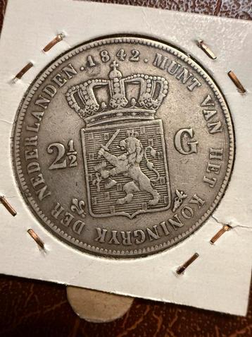 rijksdaalder 1842 willem II beschikbaar voor biedingen