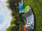 Beginners kite surf set, Watersport en Boten, Kitesurfen, Twintip, Ophalen of Verzenden, Gebruikt, 9 m²