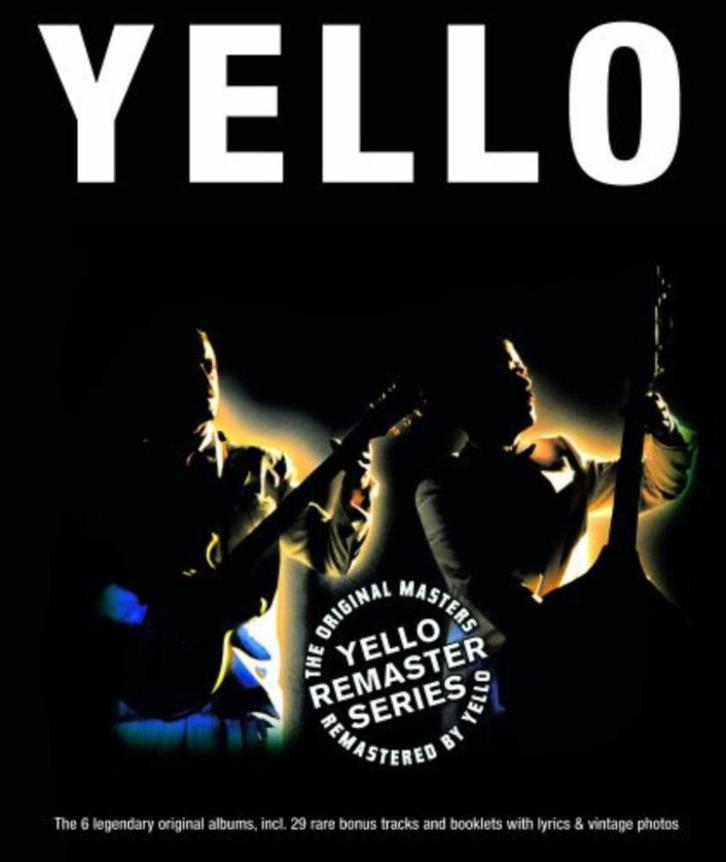 YELLO 6 CD BOX MASTER SERIES zeldzaam + bonus tracks, Cd's en Dvd's, Cd's | Kinderen en Jeugd, Zo goed als nieuw, Ophalen of Verzenden