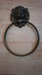 Vintage Handdoekring Leeuwenkop, Ophalen of Verzenden