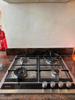 Siemens RVS gaskookplaat 58cm - Amsterdam Centrum, Witgoed en Apparatuur, Kookplaten, Ophalen, Gebruikt, 4 kookzones, Inbouw
