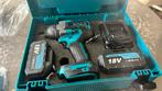 1000nm slagmoersleutel 2 accus oplader en dop 17 en haak., 600 watt of meer, Mark-tools, Overige typen, Zo goed als nieuw