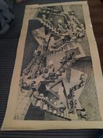 M.C. Escher - Relativiteit (Lithografie), Antiek en Kunst, Ophalen of Verzenden