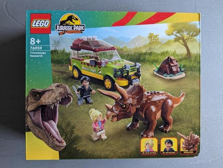 LEGO 76959 – Jurassic Park Triceraptops onderzoek (nieuw!), Kinderen en Baby's, Speelgoed | Duplo en Lego, Nieuw, Lego, Complete set