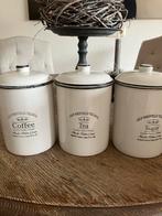 Koffie thee & suiker bussen, Huis en Inrichting, Keuken | Potten en Pannen, Ophalen of Verzenden, Gebruikt, Overige materialen