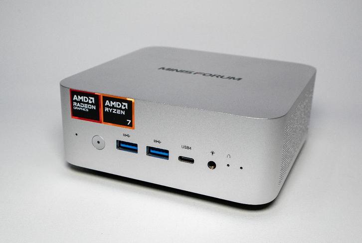 MINISFORUM AI X1 mini pc, AMD Ryzen 7 255 8-core, Computers en Software, Desktop Pc's, Refurbished, 4 Ghz of meer, SSD, 64 GB of meer