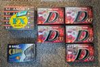 Cassette bandjes Sony TDK BASF nieuw in folie, Cd's en Dvd's, Cassettebandjes, 2 t/m 25 bandjes, Overige genres, Ophalen of Verzenden