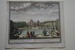 HEEMSKERK ASSEMBURG 3X HENDRIK DE LETH 1732-'33 GRAVURE E61, Antiek en Kunst, Kunst | Etsen en Gravures, Verzenden