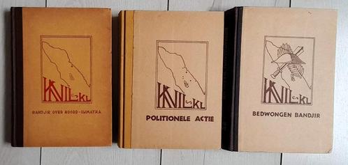 KNIL triologie Sumatra (compleet) 1947/1949, Boeken, Oorlog en Militair, Gelezen, Verzenden