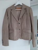 Leren dames kolbert, Ophalen of Verzenden, Nieuw, Maat 46/48 (XL) of groter, Beige