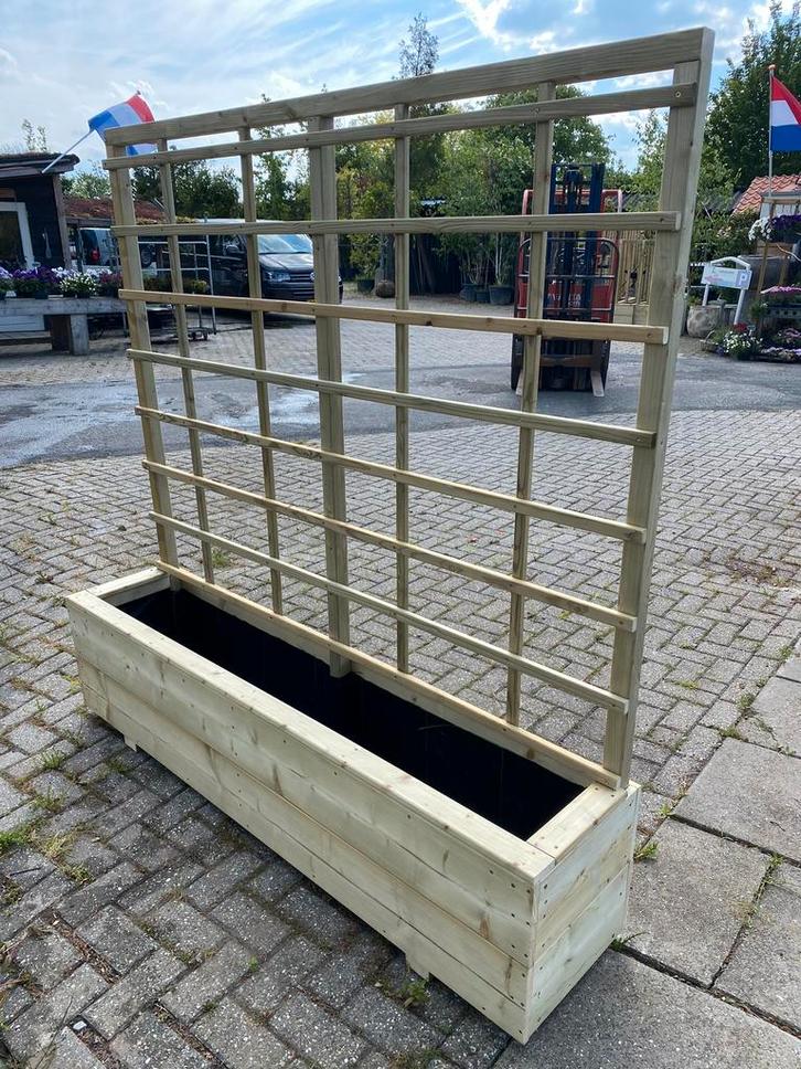 Plantenbakken op maat genaar uw wens, Tuin en Terras, Bloembakken en Plantenbakken, Zo goed als nieuw, Hout, Ophalen of Verzenden