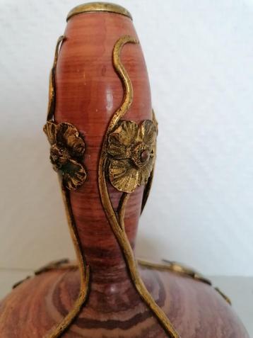 art nouveau vaas in bronze verguld beschikbaar voor biedingen