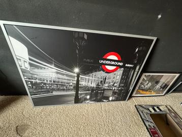 Underground London Ikea canvas 140 x 100 cm beschikbaar voor biedingen