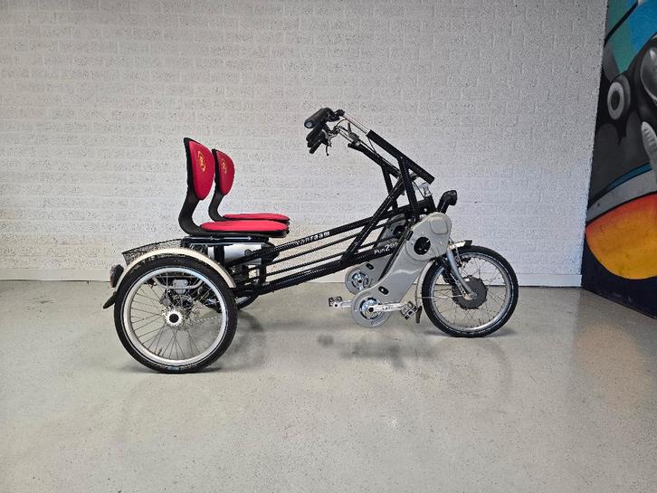 Elektrische Duofiets Van Raam FUN2GO (Silent motor), Fietsen en Brommers, Fietsen | Driewielfietsen, Zo goed als nieuw, Ophalen of Verzenden