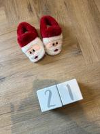 Als nieuw: rood wit Kerst Christmas slofjes 20-21 pantoffels, Kinderen en Baby's, Babykleding | Schoentjes en Sokjes, Ophalen of Verzenden