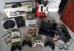 Xbox 360 met kinect, dj hero mengpanel + guitar + 14spellen!, Spelcomputers en Games, Spelcomputers | Xbox 360, Ophalen of Verzenden