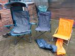 3 campingstoelen, Caravans en Kamperen, Ophalen, Zo goed als nieuw, Campingstoel