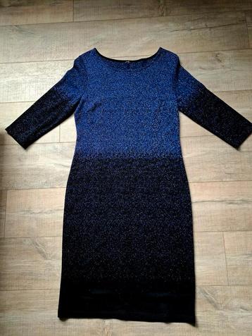 Cocktailjurk jurk Summum  paars zwart glitter Kerst  38/40 M beschikbaar voor biedingen