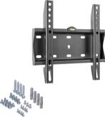 Platte TV beugel - Vast - 23 t/m 42 inch - Zwart - Allteq, Ophalen of Verzenden, Zo goed als nieuw