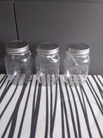 Glazen voorraad potten Enjoy 3 stuks, Huis en Inrichting, Keuken | Potten en Pannen, Ophalen of Verzenden, Zo goed als nieuw, Glas