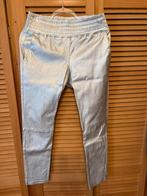 Ibana zilveren metalic leren broek 42, Overige kleuren, Maat 42/44 (L), Ophalen of Verzenden, Zo goed als nieuw