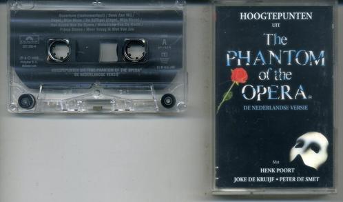 Hoogtepunten Uit The Phantom Of The Opera 13 nrs cassette ZG, Cd's en Dvd's, Cd's | Filmmuziek en Soundtracks, Zo goed als nieuw
