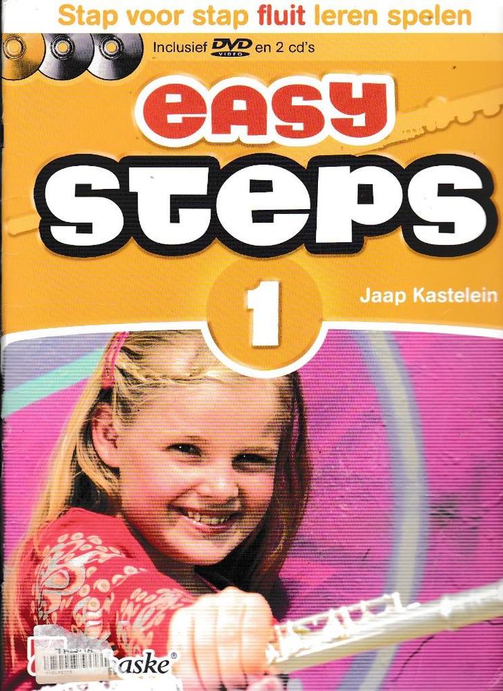 Stap voor Stap Fluit leren spelen deel 1 en 2 ( 6856 ), Muziek en Instrumenten, Bladmuziek, Gebruikt, Artiest of Componist, Populair