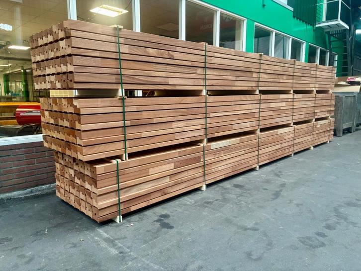 kozijnenhout A-B-C profiel, Sapeli/mahonie gegrond/ongegrond, Doe-het-zelf en Verbouw, Kozijnen en Schuifpuien, Nieuw, Raamkozijn